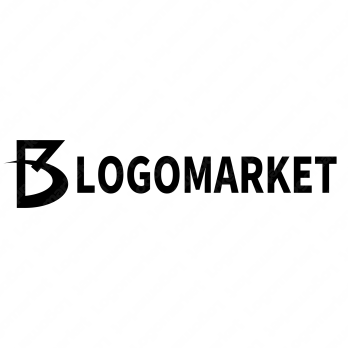 Bとアルファベットのロゴ