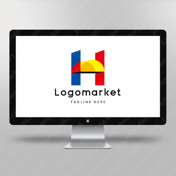Hとhと橋のロゴ