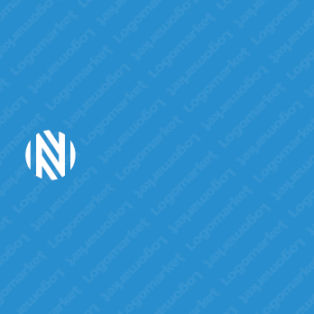 Nと信頼感とシンプルのロゴ