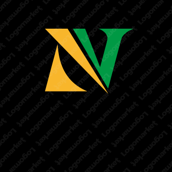 Nとシャープとスピード感のロゴ