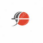 日本と太陽とFのロゴ