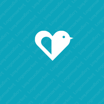 鳥と幸福と可愛いのロゴ