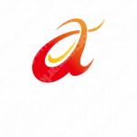 aと炎と情熱のロゴ