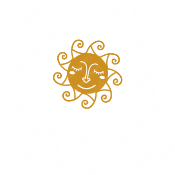太陽と自然エネルギーとあたたかいのロゴ