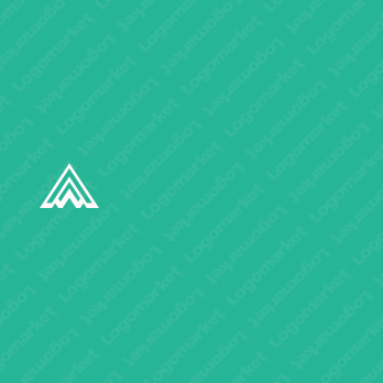 山と頂点とAのロゴ