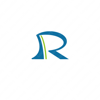 シンプルと繋がりとRのロゴ