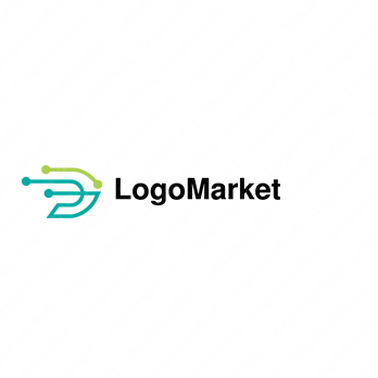デジタルと繋がりとDのロゴ