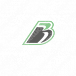 前進とスピード感とBのロゴ