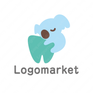 ロゴ作成デザインです シンプルワークス守り神のコアラくんコアラをイメージしたロゴマークです