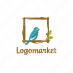 木と鳥と雑貨のロゴ