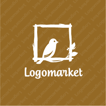 木と鳥と雑貨のロゴ