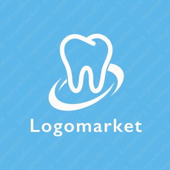 歯と清潔感と繋がりのロゴ