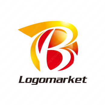 Bと炎とエネルギーのロゴ