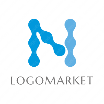  Nと水と繋がりのロゴ