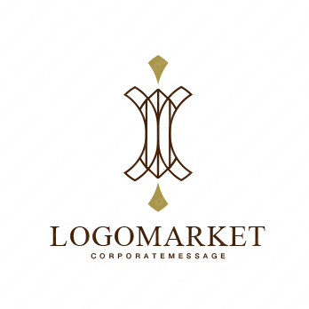 ロゴ作成デザインです Good Logo Projectエレガントラインiiをイメージしたロゴマークです