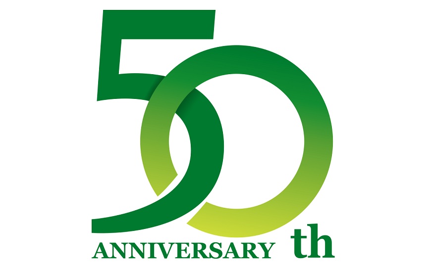 日本電産株式会社50周年記念ロゴマーク