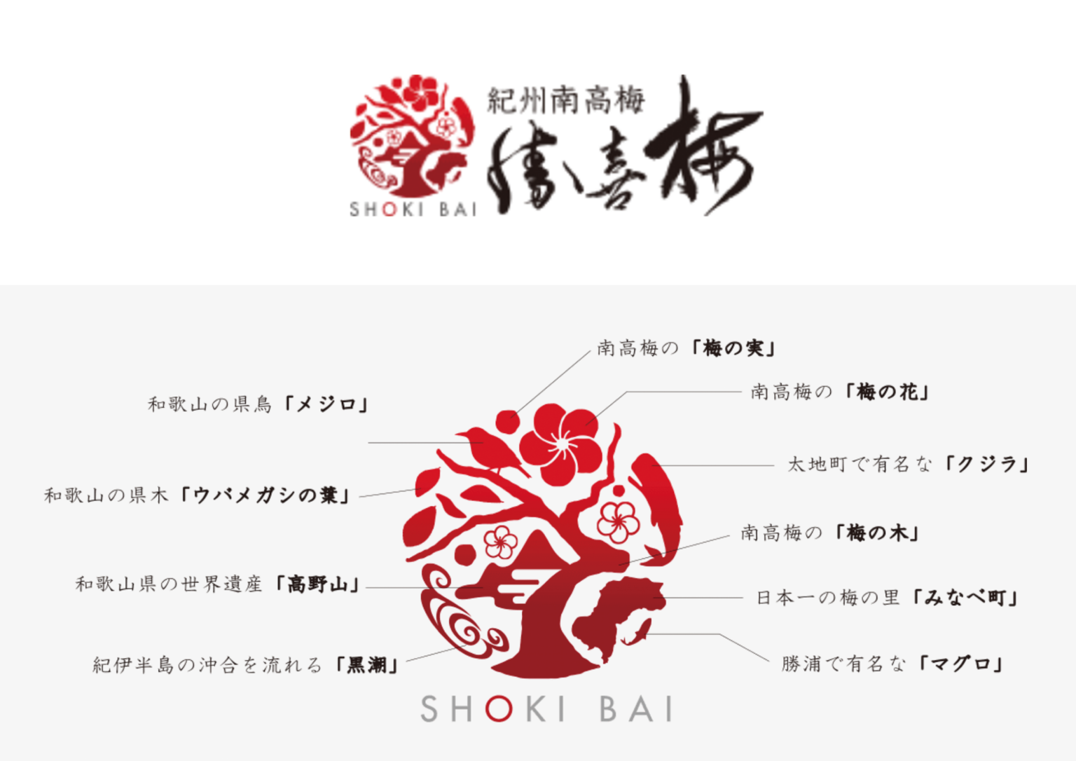 「始まりを告げる花」梅をモチーフにしたロゴマーク5選 | ロゴ作成デザインに役立つまとめ
