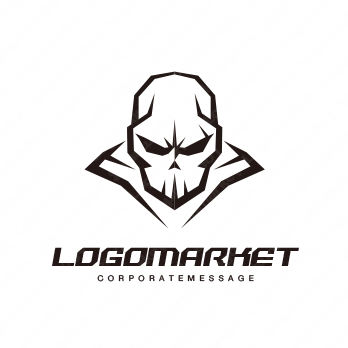 ロゴ作成デザインです Good Logo Projectマッスルスカルドクロをイメージしたロゴマークです ロゴ作成デザインです Good Logo Projectマッスルスカルドクロをイメージしたロゴマークです