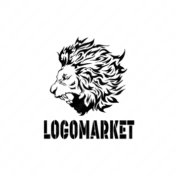 ロゴ作成デザインです Trava Design獅子ライオンをイメージしたロゴマークです