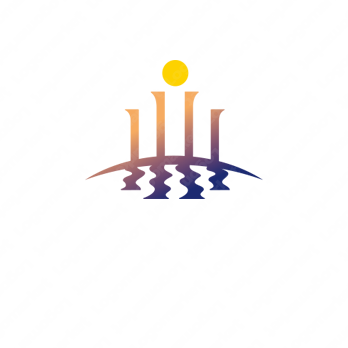 ロゴ作成デザインです シンプルワークス高級リゾートリゾートをイメージしたロゴマークです